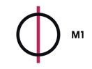 m1 TV logo