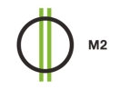 Magyar 2 HD logo